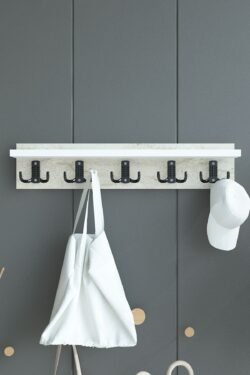 Portmanto Duvar Askılığı Elbise Askılığı ASKI-005-8-1 - 60 cm