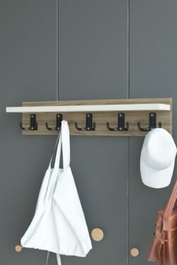 Portmanto Duvar Askılığı Elbise Askılığı ASKI-005-2-8 - 60 cm