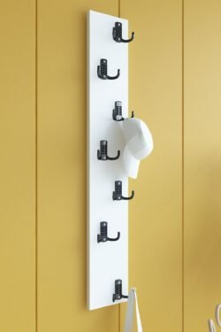 Portmanto Duvar Askılığı Elbise Askılığı Beyaz ASKI-009-1 - 75 cm