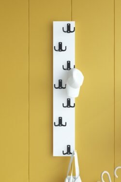 Portmanto Duvar Askılığı Elbise Askılığı Beyaz ASKI-009-1 - 75 cm