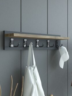 Portmanto Duvar Askılığı Elbise Askılığı ASKI-005-4-2 - 60 cm