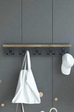 Portmanto Duvar Askılığı Elbise Askılığı ASKI-005-4-2 - 60 cm