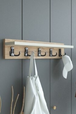 Portmanto Duvar Askılığı Elbise Askılığı ASKI-005-6-8 - 60 cm