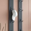 Portmanto Duvar Askılığı Elbise Askılığı Antrasit ASKI-011-4 - 75 cm
