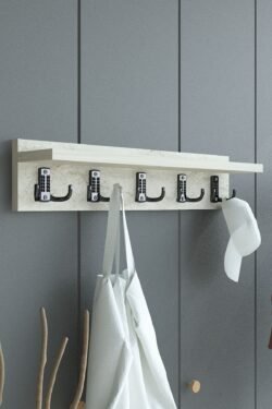 Portmanto Duvar Askılığı Elbise Askılığı ASKI-005-8-8 - 60 cm