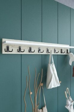 Portmanto Duvar Askılığı Elbise Askılığı ASKI-008-8-1 - 90 cm
