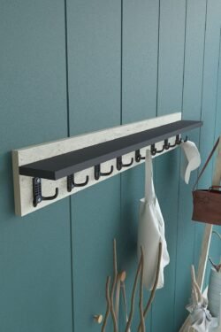 Portmanto Duvar Askılığı Elbise Askılığı ASKI-008-8-4 - 90 cm