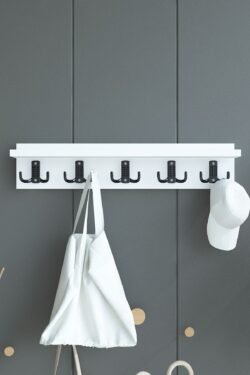 Portmanto Duvar Askılığı Elbise Askılığı ASKI-005-1-1 - 60 cm