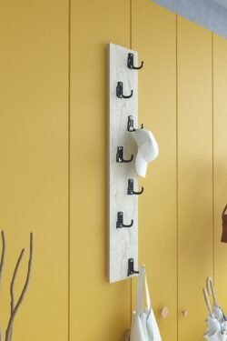 Portmanto Duvar Askılığı Elbise Askılığı Traverten ASKI-009-8 - 75 cm