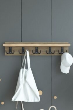 Portmanto Duvar Askılığı Elbise Askılığı ASKI-005-2-6 - 60 cm