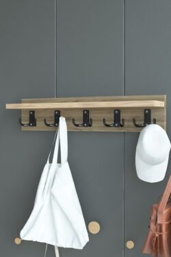 Portmanto Duvar Askılığı Elbise Askılığı ASKI-005-2-6 - 60 cm
