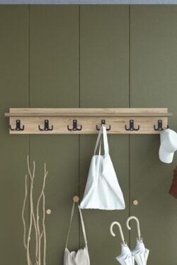 Portmanto Duvar Askılığı Elbise Askılığı ASKI-006-6-2 - 80 cm