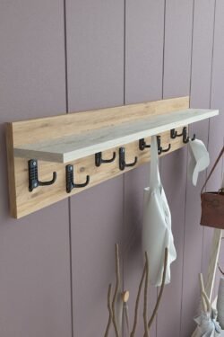 Portmanto Duvar Askılığı Elbise Askılığı ASKI-014-6-8 - 80 cm