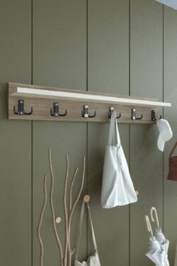 Portmanto Duvar Askılığı Elbise Askılığı ASKI-006-2-8 - 80 cm
