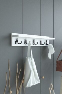 Portmanto Duvar Askılığı Elbise Askılığı ASKI-005-1-1 - 60 cm