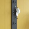 Portmanto Duvar Askılığı Elbise Askılığı Antrasit ASKI-009-4 - 75 cm