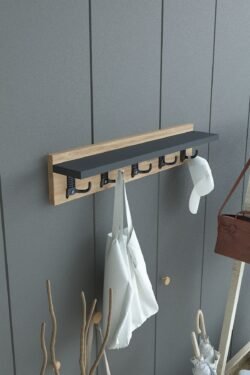 Portmanto Duvar Askılığı Elbise Askılığı ASKI-005-6-4 - 60 cm
