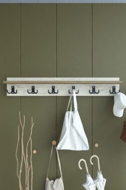Portmanto Duvar Askılığı Elbise Askılığı ASKI-006-8-2 - 80 cm