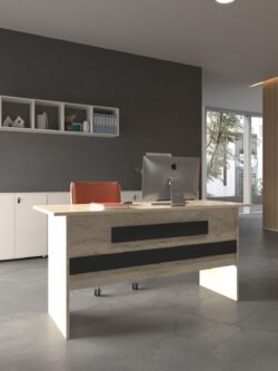 Festival Ofis Masası - OFİS-8-8-4-160X90 Beyaz - Antrasit