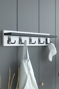 Portmanto Duvar Askılığı Elbise Askılığı ASKI-005-1-4 - 60 cm
