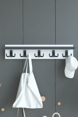 Portmanto Duvar Askılığı Elbise Askılığı ASKI-005-1-4 - 60 cm