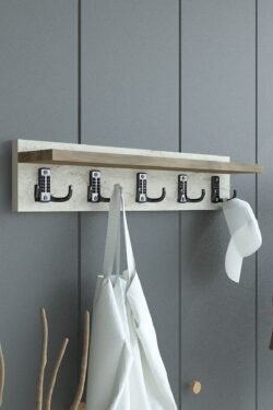 Portmanto Duvar Askılığı Elbise Askılığı ASKI-005-8-2 - 60 cm