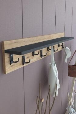 Portmanto Duvar Askılığı Elbise Askılığı ASKI-014-6-4 - 80 cm