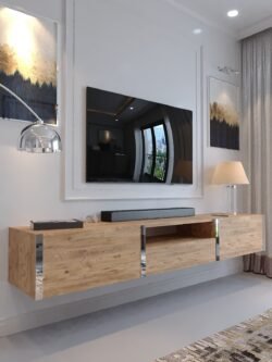 KARNAVAL DUVARA MONTE TV ÜNİTESİ - SDM-1006-6 ÇAM GOLD